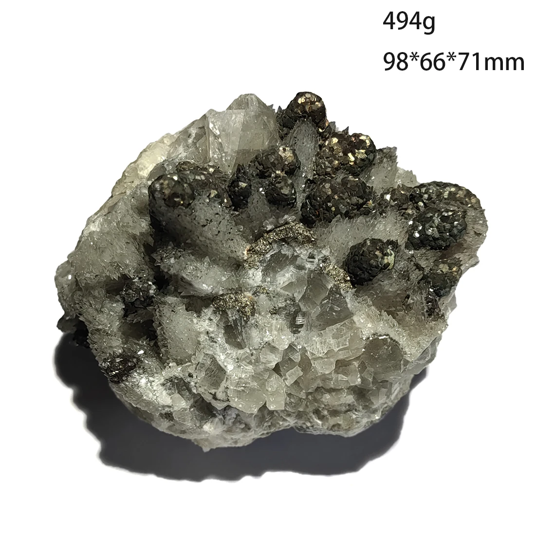 C6-10B НОВ! 100% Натурален проба минерален кристал на ада-калцит От ПРОВИНЦИЯ Дзянси, КИТАЙ Изображение 0