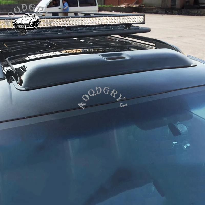 Прозорец На покрива Козирка отдушник Защита От Вятър И Дъжд За Ford F150 2015-2018 автомобилен стайлинг 1 бр. Изображение 1