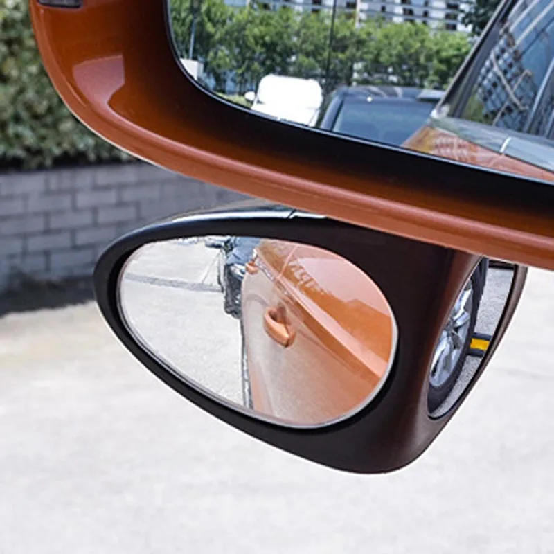 2 в 1 Автомобилно Огледало за Слепи зони, Широкоугольное Огледало, Регулируема Въртене на 360 градуса, на Огледалото за Задно виждане за Peugeot 307 206 308 407 207 3008/2017 Изображение 1