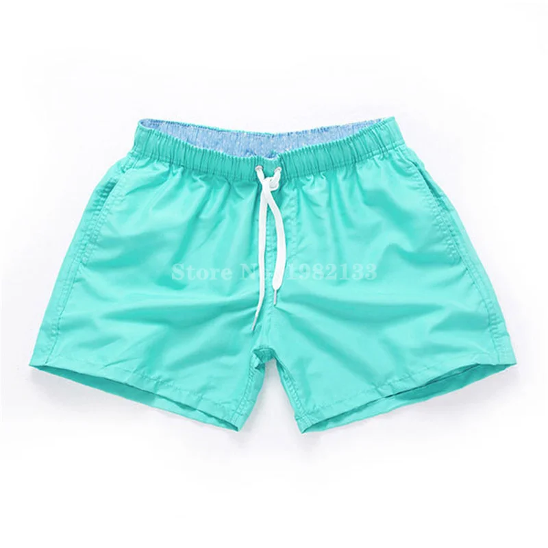 Модни Летни Стилни Мъжки къси Панталони, Тънки Обикновена Шорти За Фитнес, Плажни Шорти, Мъжки Дишащи бански за плуване Изображение 2