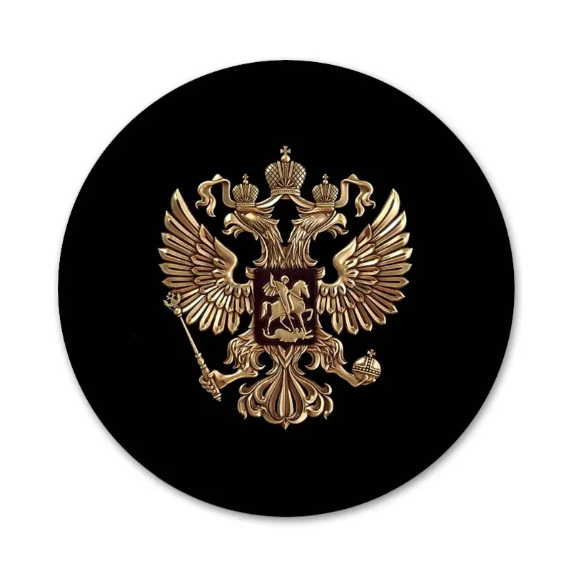 Армения, Албания, Русия знаме, Емблемата на Брошка на Жени Cosplay Икона Аксесоари За Дрехи Раница Украса на Подарък Изображение 3
