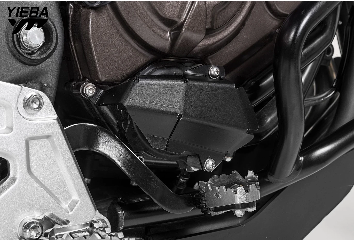 Защита на Водна помпа на мотоциклет, Защитен Кожух на Воден Охладител За Yamaha Tenere 700 2019 2020 2021 T7 Rally TX690Z/XTZ690 XTZ700 Изображение 5