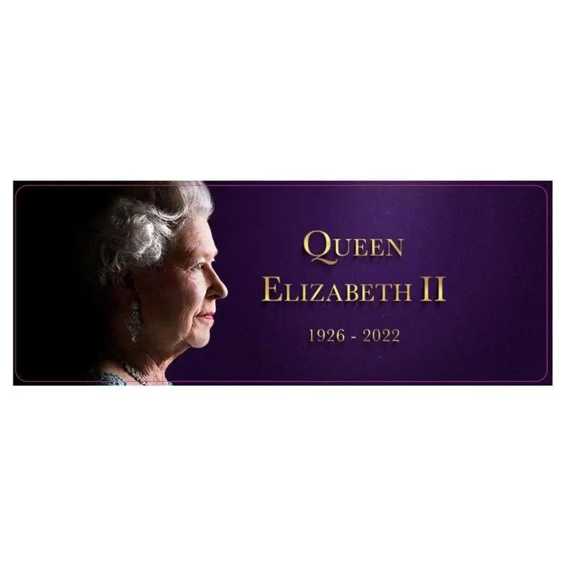 Мемориал на Стикер На Прозореца на кралица Елизабет II Platinum Годишнина Водоустойчив Кола Етикети на Кралицата на Англия Сменяеми стъкла Елизабет Изображение 0