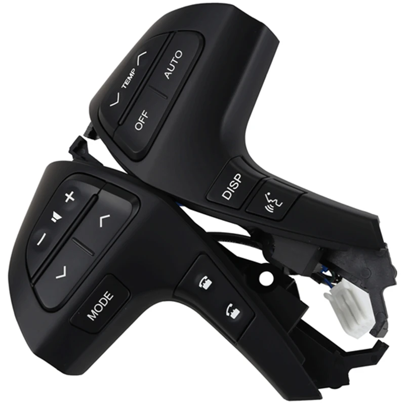 Бутон за Управление на аудио системата на Волана Ключ Круиз-Контрол за Toyota Hilux Vigo Corolla, Camry Highlander Innova Изображение 2